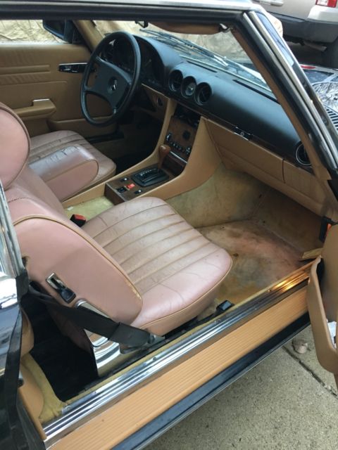 1981 Blue Mercedes-Benz SL-Class Coupe