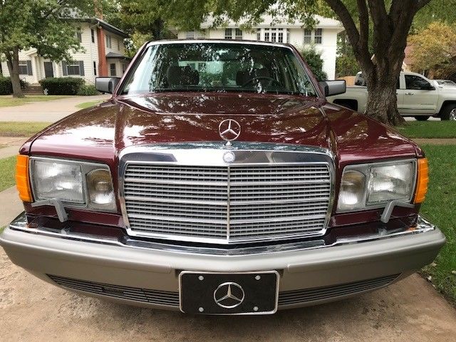 1987 Brown Mercedes-Benz S-Class Sedan