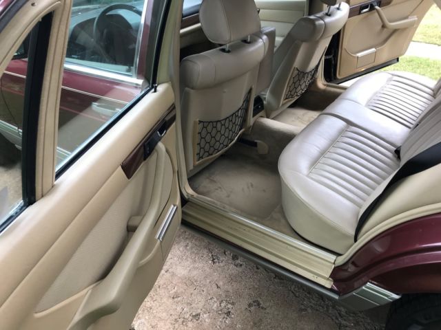 1987 Brown Mercedes-Benz S-Class Sedan