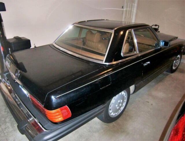 1979 Blue Mercedes-Benz SL-Class Convertible