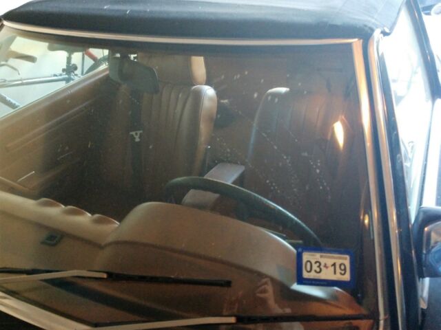 1979 Blue Mercedes-Benz SL-Class Convertible