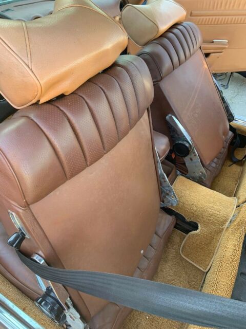 1979 Blue Mercedes-Benz SL-Class Convertible