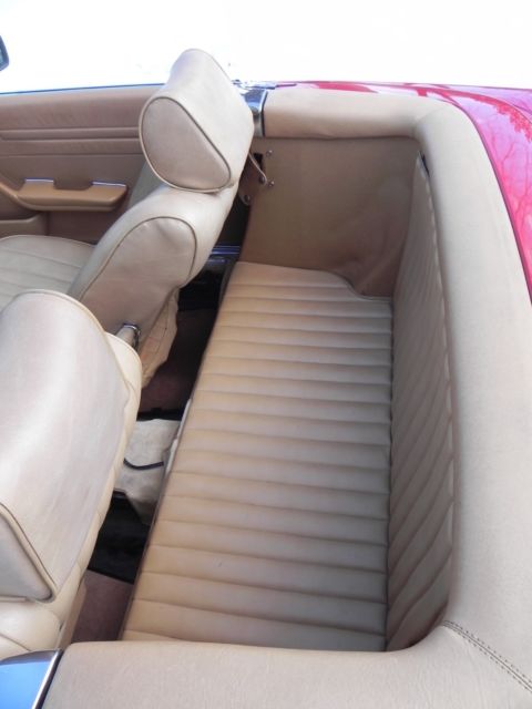 1981 Gold Mercedes-Benz SL-Class Convertible