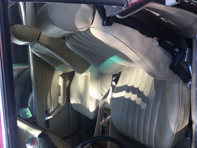 1989 White Mercedes-Benz SL-Class Convertible