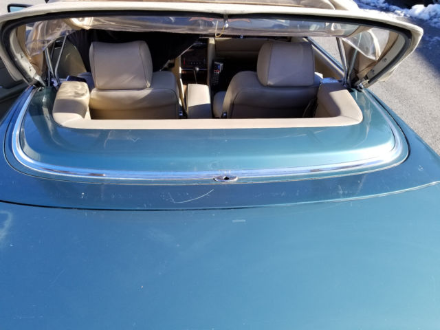 1988 PETROL BLUE GREEN METALLIC Mercedes-Benz SL-Class CONVERTIBLE
