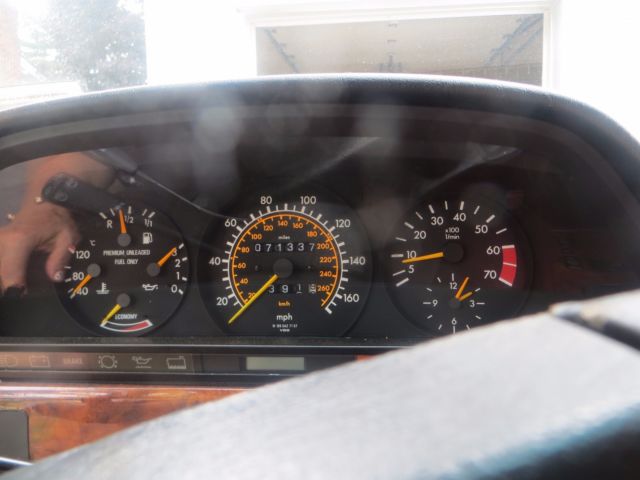 1988 smoke silver Mercedes-Benz SL-Class Convertible