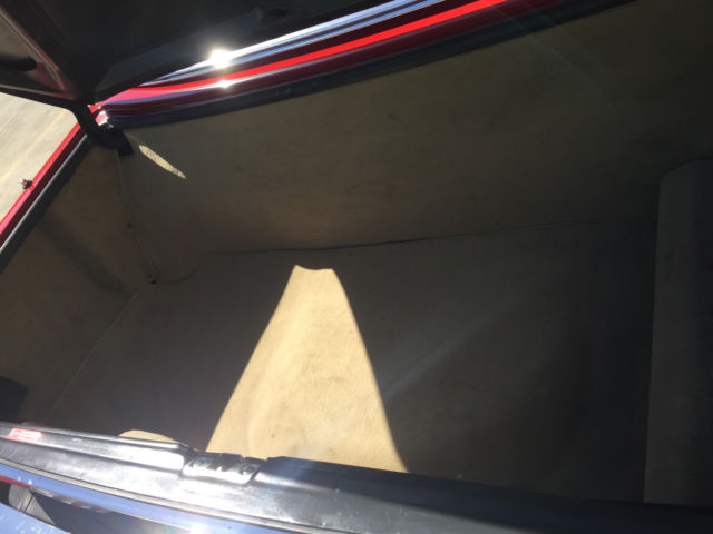 1988 Red Mercedes-Benz SL-Class Convertible