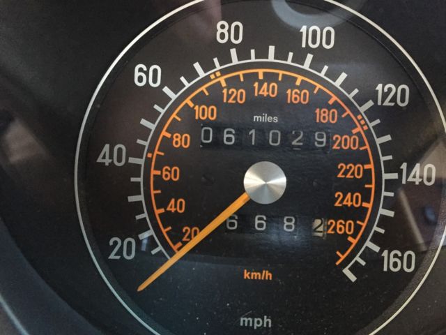 1989 Red Mercedes-Benz SL-Class Convertible