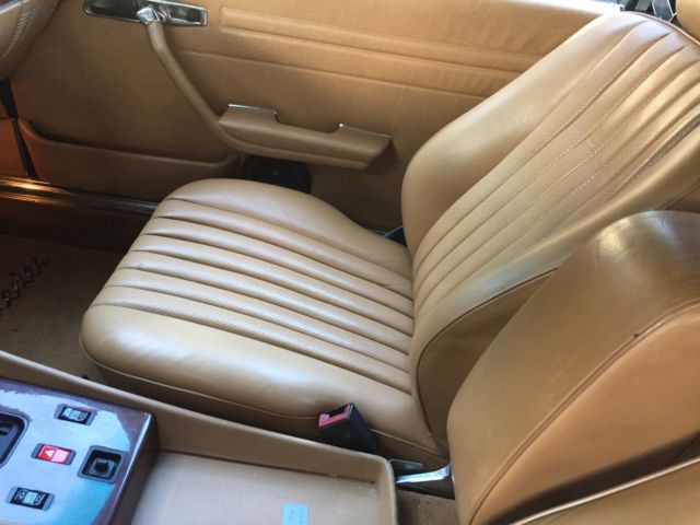 1989 Red Mercedes-Benz SL-Class Convertible