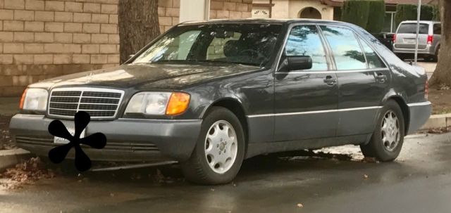 1992 Gray Mercedes-Benz S-Class Sedan