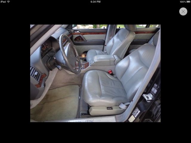 1992 Gray Mercedes-Benz S-Class Sedan