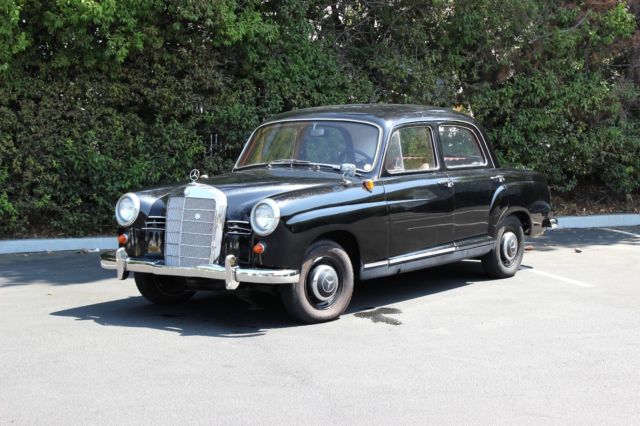 1959 Black Mercedes-Benz Other Sedan