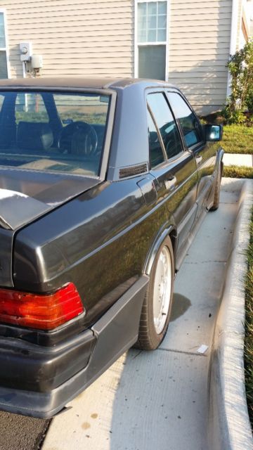 1987 Dark Grey Metallic Mercedes-Benz E-Class Sedan