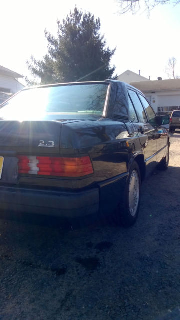 1993 Blue Mercedes-Benz 190-Series Sedan