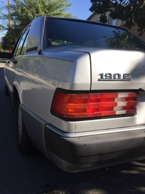 1993 Gray Mercedes-Benz 190-Series Sedan