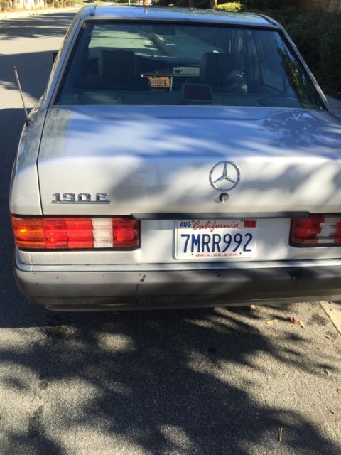 1993 Gray Mercedes-Benz 190-Series Sedan