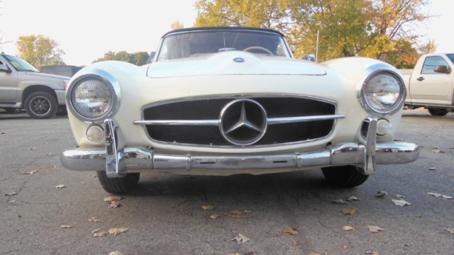 1959 WHITE Mercedes-Benz SL-Class Convertible