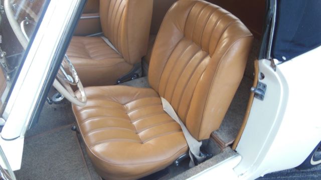 1959 WHITE Mercedes-Benz SL-Class Convertible