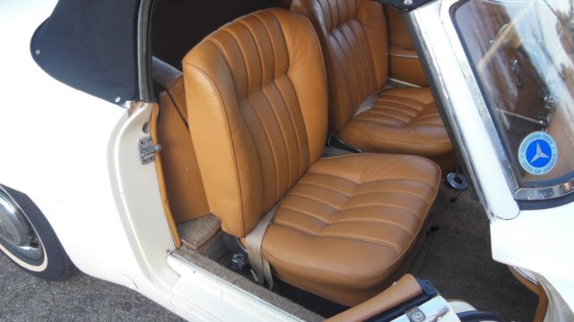 1959 WHITE Mercedes-Benz SL-Class Convertible