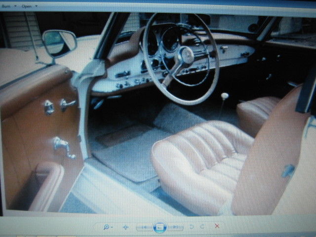 1959 WHITE Mercedes-Benz SL-Class Convertible