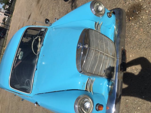 1965 Blue Mercedes-Benz 200-Series