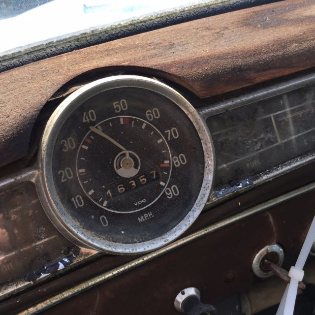 1965 Blue Mercedes-Benz 200-Series