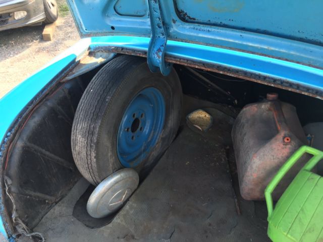 1965 Blue Mercedes-Benz 200-Series