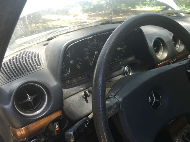 1982 Gray Mercedes-Benz 200-Series