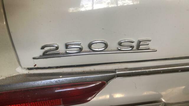 1973 White Mercedes-Benz 200-Series