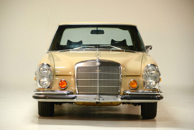 1972 Tan Mercedes-Benz 200-Series Sedan