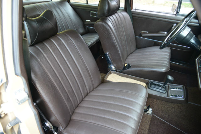 1972 Tan Mercedes-Benz 200-Series Sedan