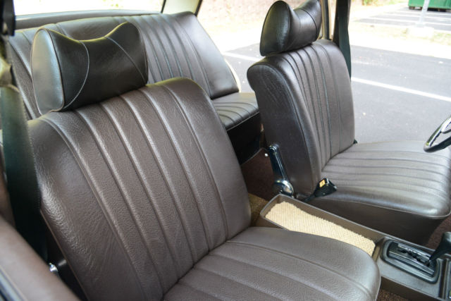 1972 Tan Mercedes-Benz 200-Series Sedan