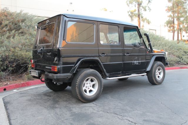 1984 Black Mercedes-Benz G-Class