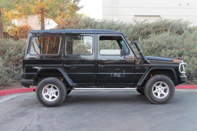1984 Black Mercedes-Benz G-Class