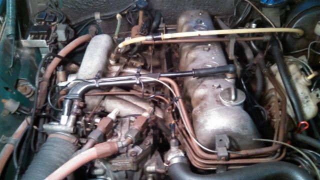 1969 Dark Green Mercedes-Benz 300-Series 4 door