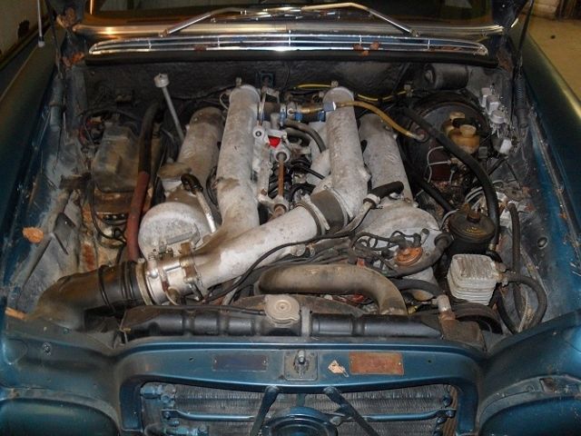 1969 Green Mercedes-Benz 300-Series 4 door