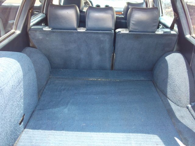 1981 Blue Mercedes-Benz 300-Series Wagon