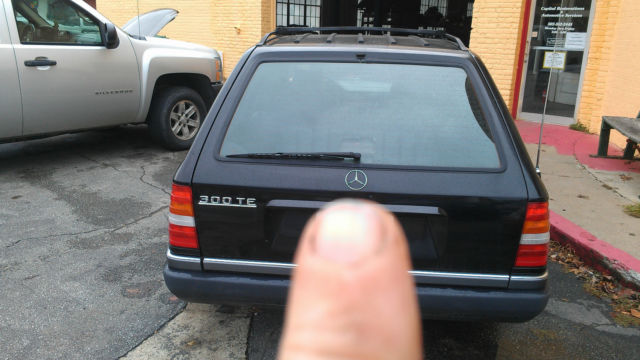 1994 Black Mercedes-Benz 300-Series Wagon