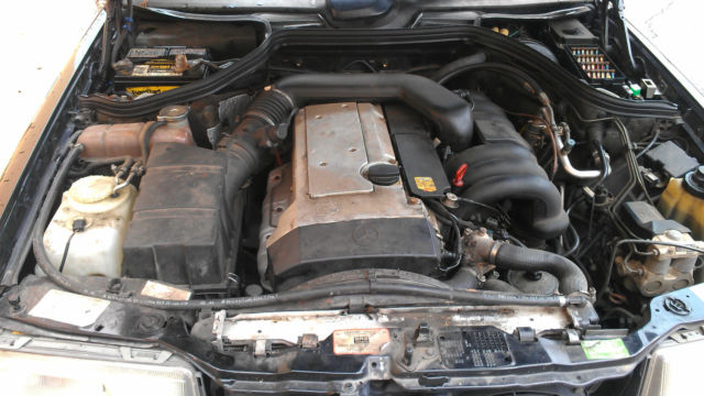 1994 Black Mercedes-Benz 300-Series Wagon