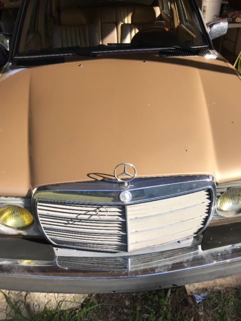 1984 Gold Mercedes-Benz 300-Series Sedan