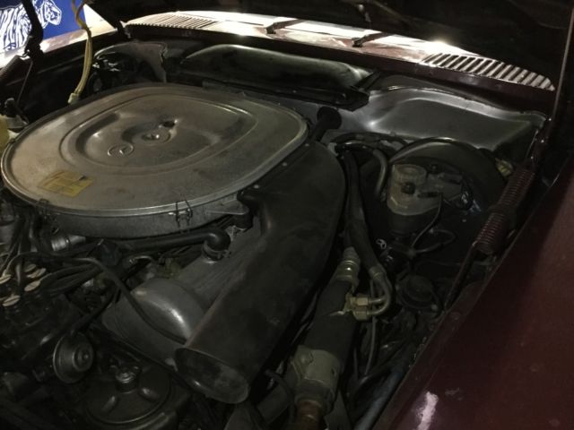 1981 Gold Mercedes-Benz SL-Class Convertible