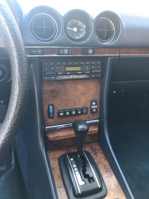 1985 Blue Mercedes-Benz 300-Series Convertible and Hardtop