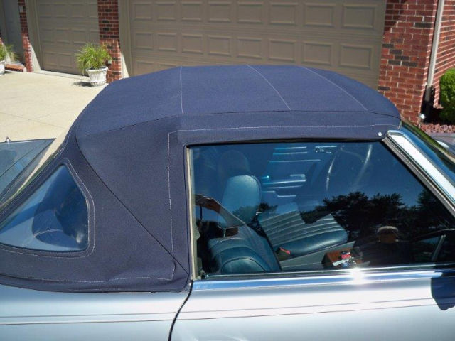 1981 Blue Mercedes-Benz 300-Series Convertible