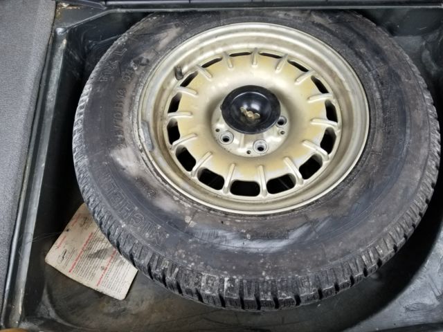 1985 Green Mercedes-Benz SL-Class Convertible