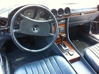 1977 Silver Mercedes-Benz SL-Class Convertible