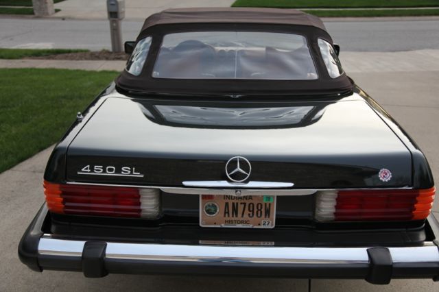 1976 Green Mercedes-Benz SL-Class Convertible