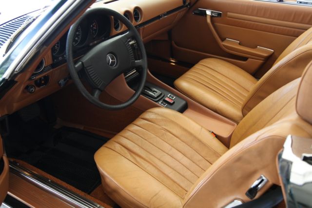 1976 Green Mercedes-Benz SL-Class Convertible