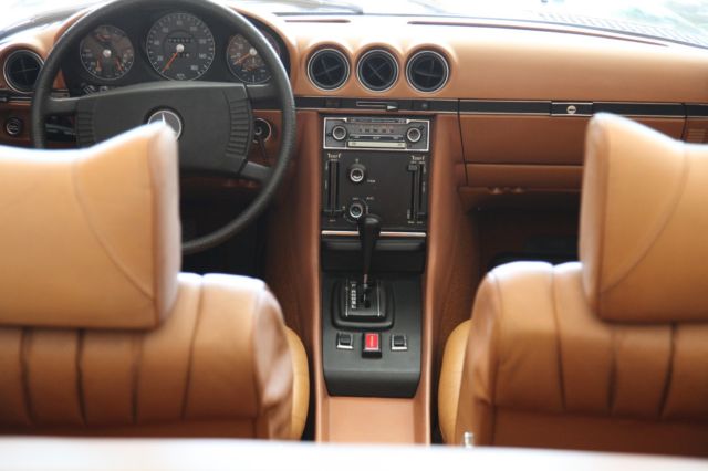 1976 Green Mercedes-Benz SL-Class Convertible