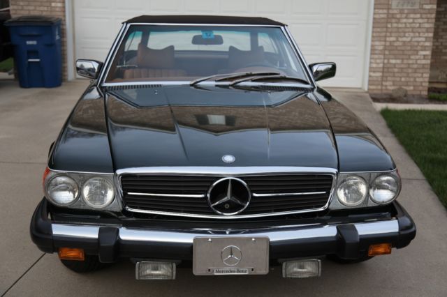 1976 Green Mercedes-Benz SL-Class Convertible