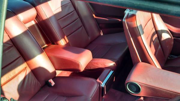 1985 Maroon Mercedes-Benz 500-Series Coupe